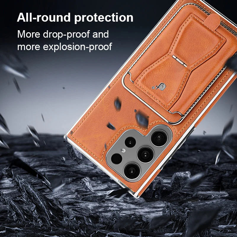 YG | Classic Leather Wallet Case