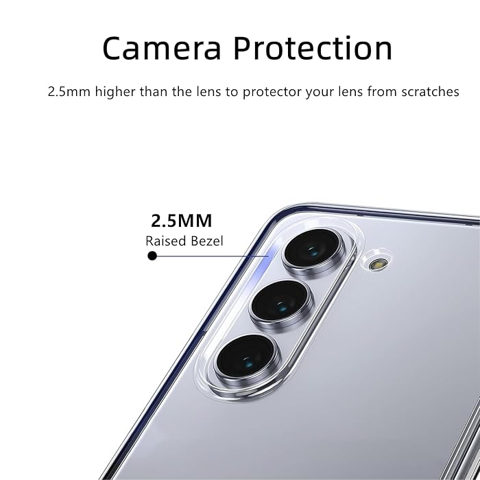 Samsung Galaxy Z Fold6 Cristal Clear Transparent Case with S Pen - Clear