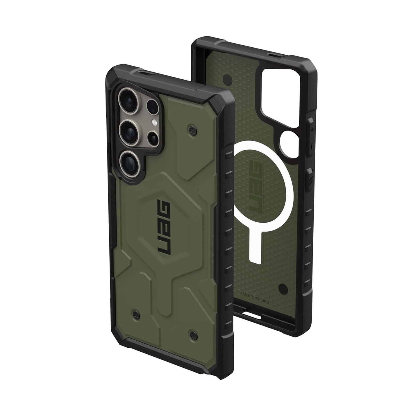 Samsung Galaxy S24 Ultra Pathfinder Series Ragged Armor Protective MagSafe Case - Green