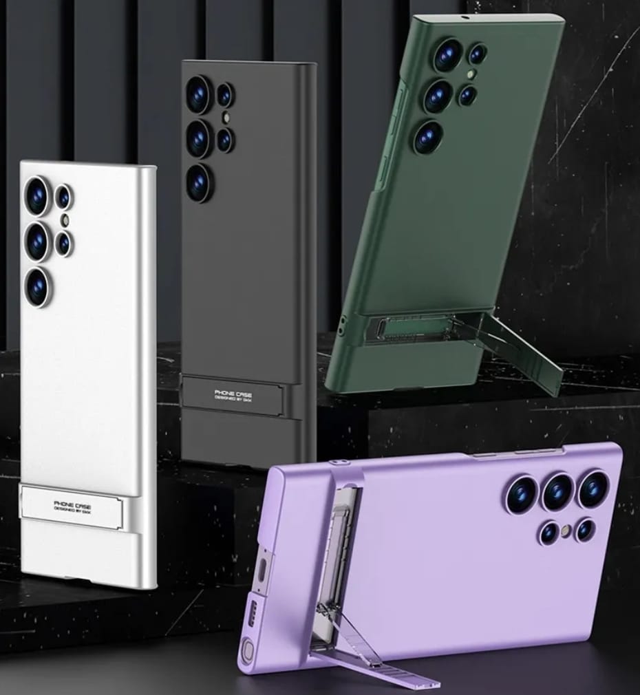 Matte Case With Stand Galaxy 23 Ultra