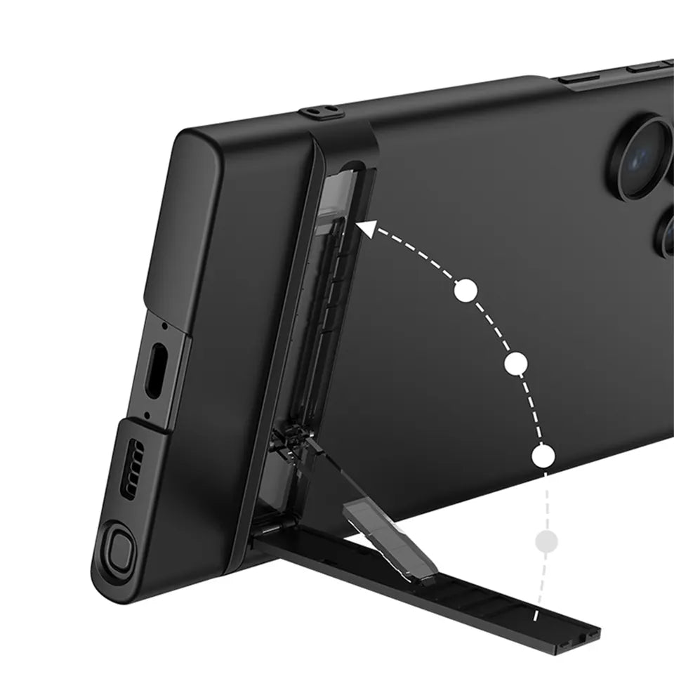 Matte Case With Stand Galaxy 23 Ultra