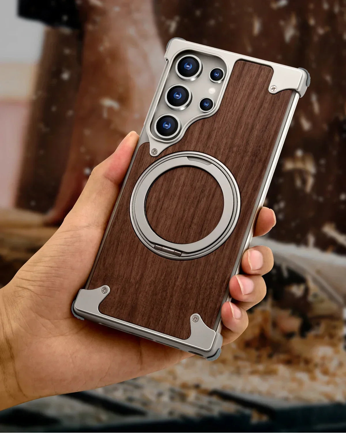 WoodGuard MagSafe Galaxy Case