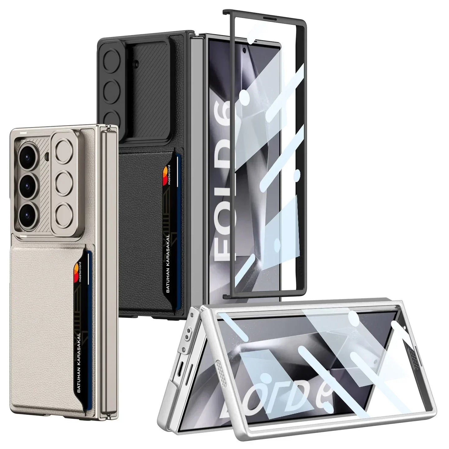 Camera Shutter Wallet Case For Galaxy Z Fold