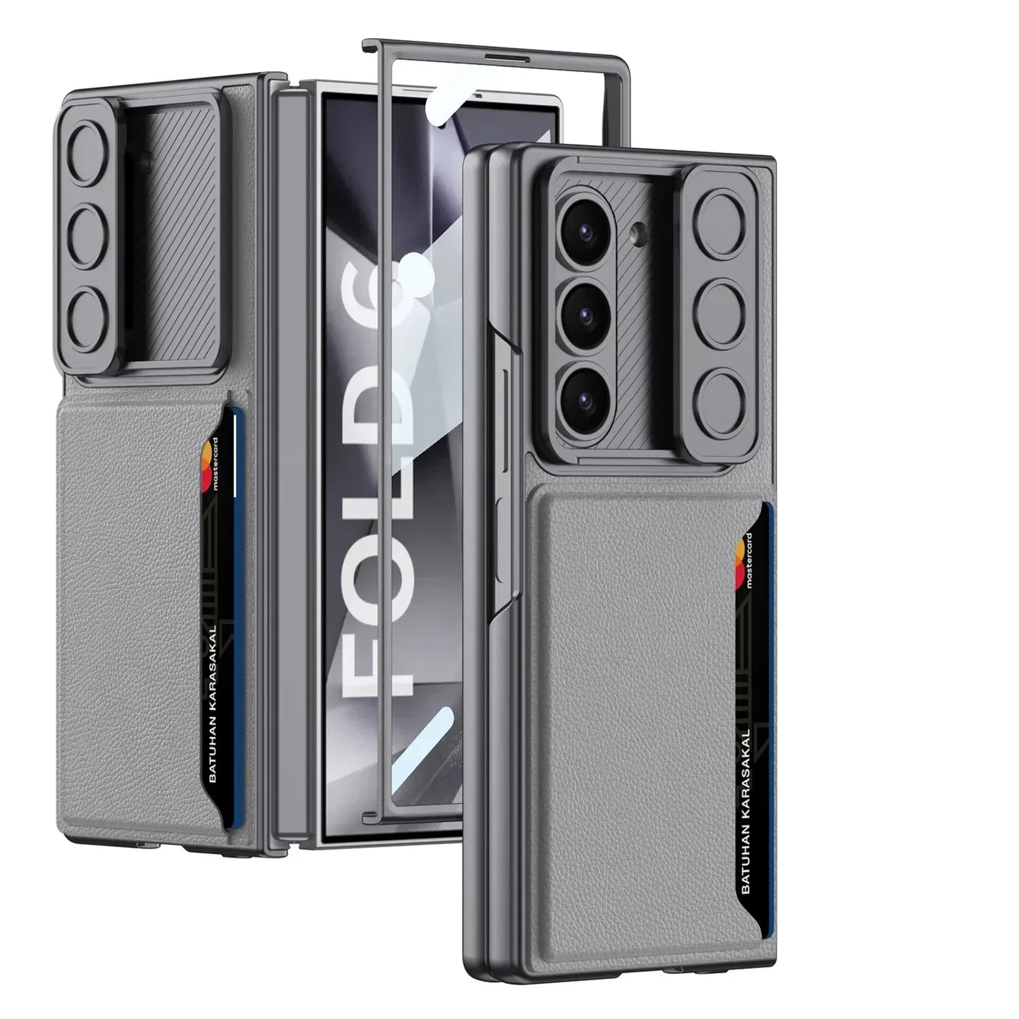 Camera Shutter Wallet Case For Galaxy Z Fold