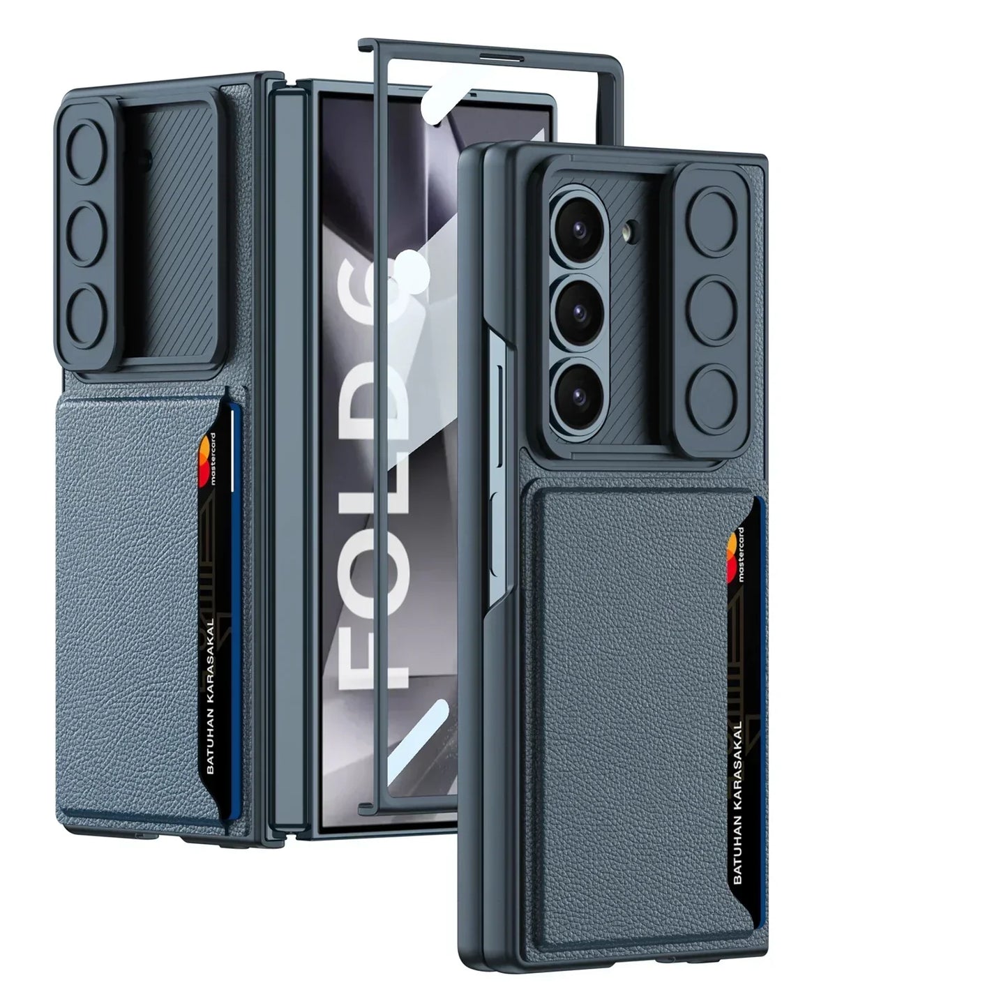 Camera Shutter Wallet Case For Galaxy Z Fold