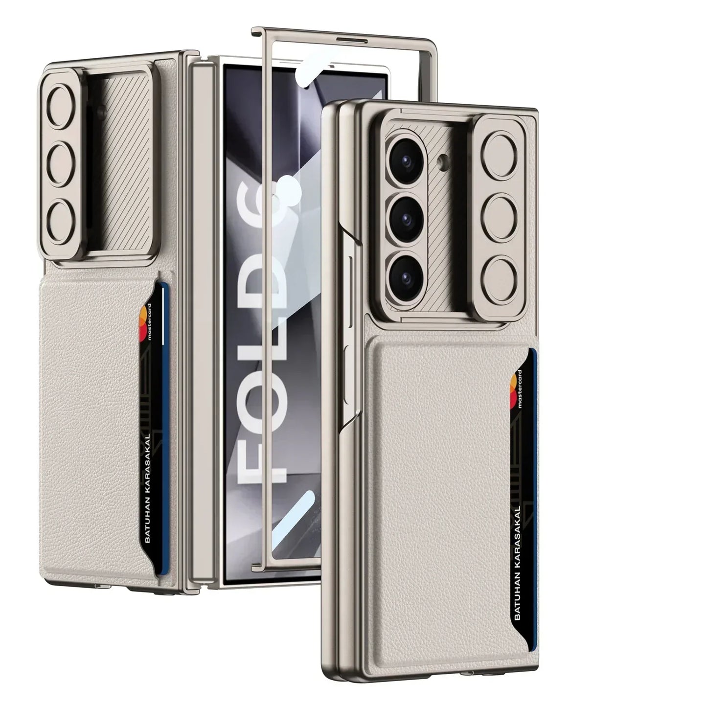Camera Shutter Wallet Case For Galaxy Z Fold
