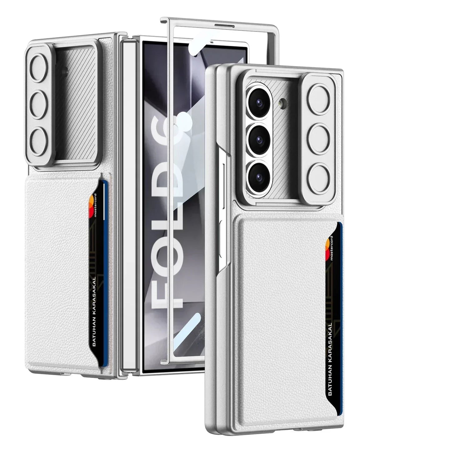 Camera Shutter Wallet Case For Galaxy Z Fold