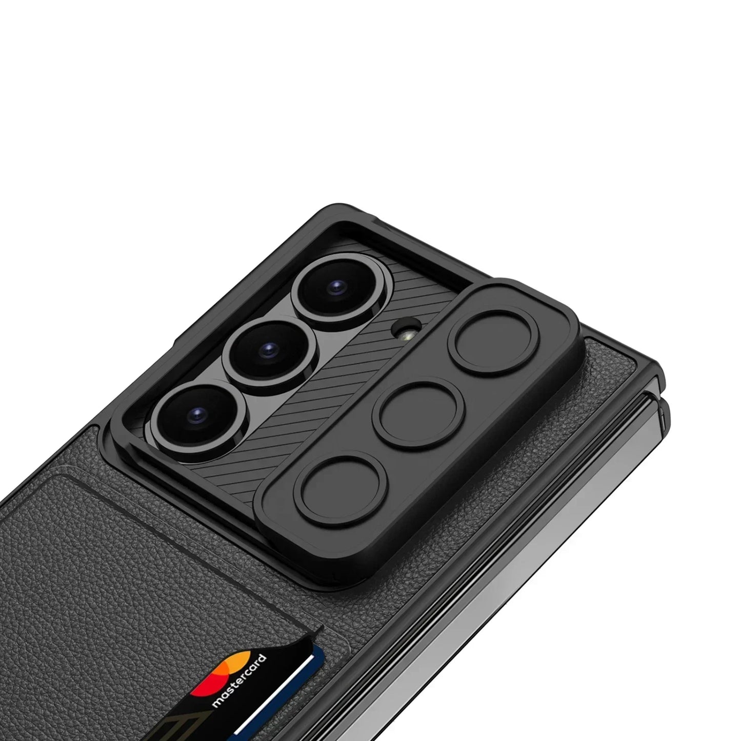 Camera Shutter Wallet Case For Galaxy Z Fold