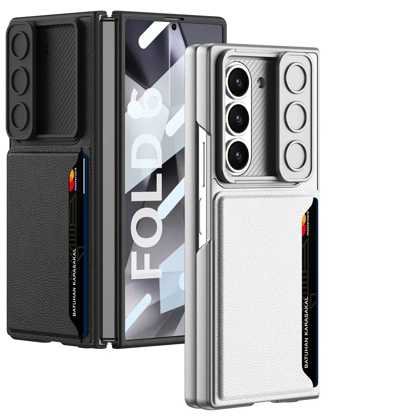 Camera Shutter Wallet Case For Galaxy Z Fold