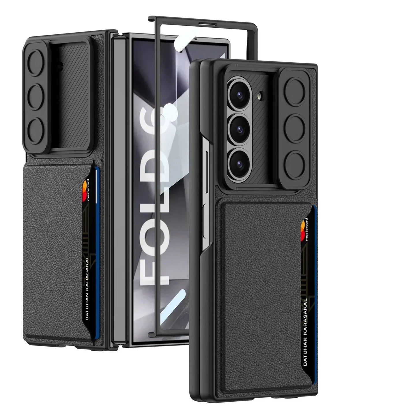 Camera Shutter Wallet Case For Galaxy Z Fold
