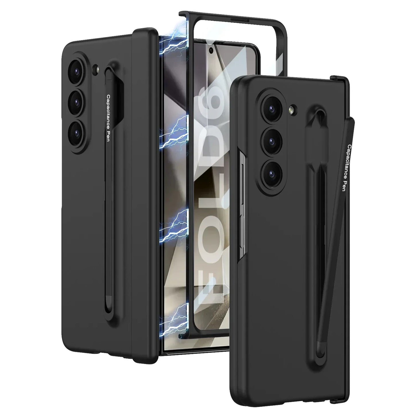 Shockproof Case Touch Pen & Screen Protector Galaxy Z Fold
