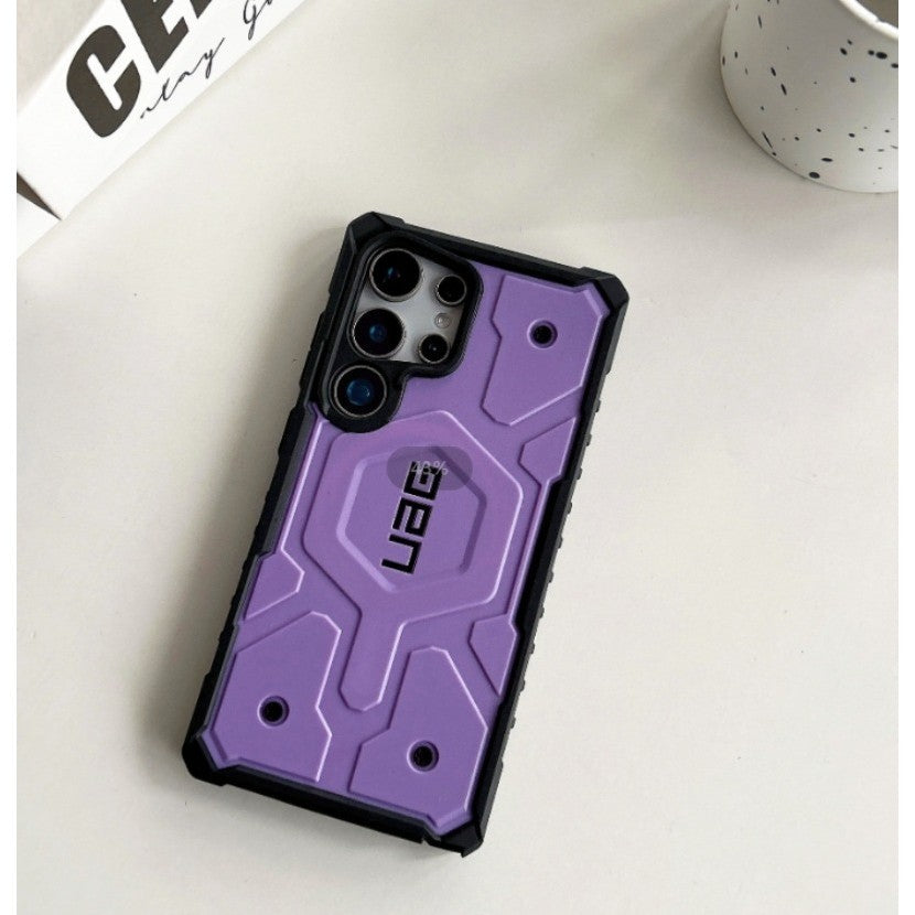 Samsung S24 Ultra Pathfinder Series Ragged Armor Protective MagSafe Case - Lavender