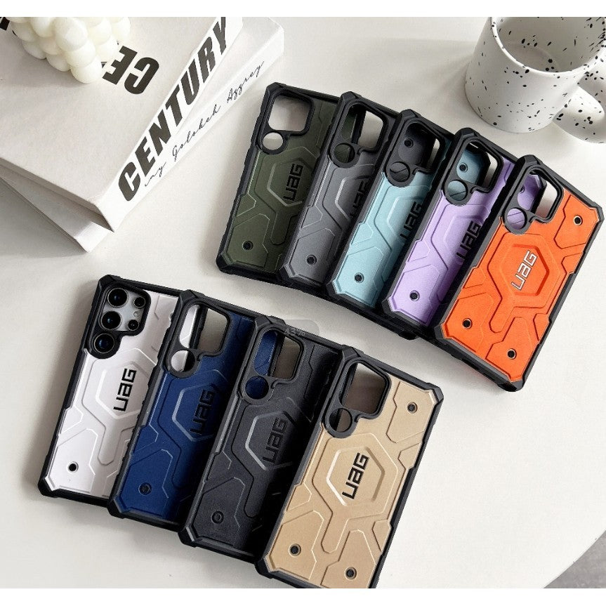 Samsung S24 Ultra Pathfinder Series Ragged Armor Protective MagSafe Case - Lavender