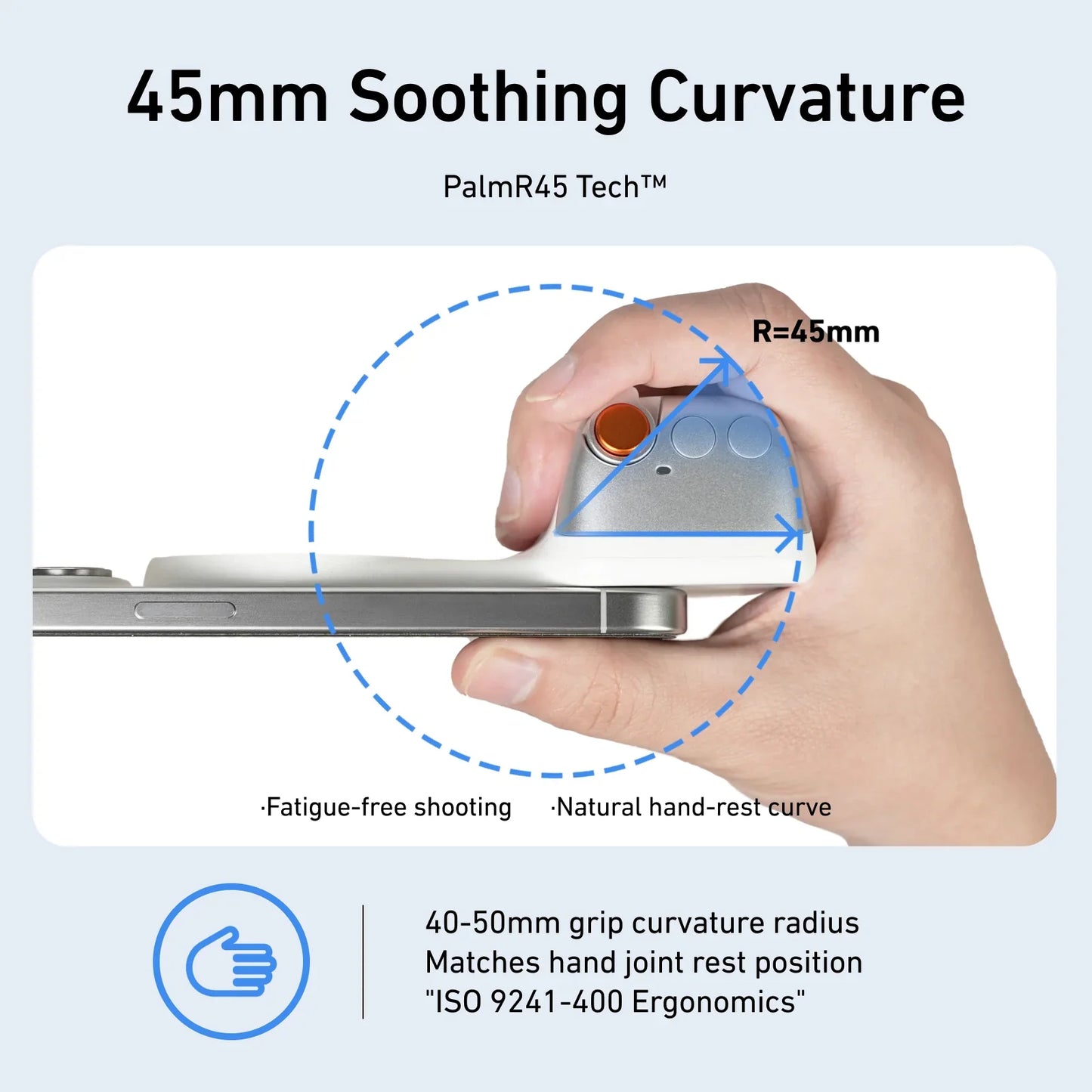 GCC Fun Shot Magnetic Phone Grip | Shooting Aid for Apple, Xiaomi, OnePlus & More