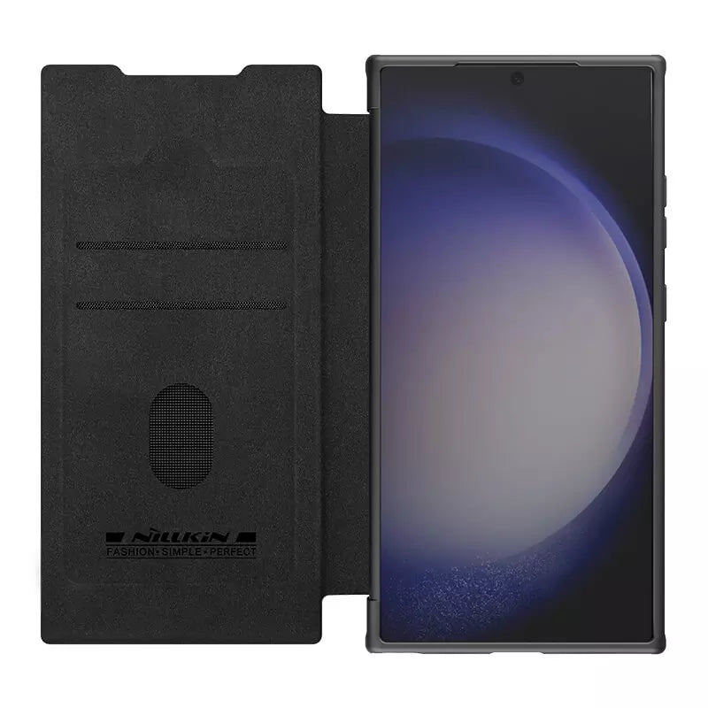 Nillkin Qin Prop Leather Case for Samsung Galaxy S24 Ultra