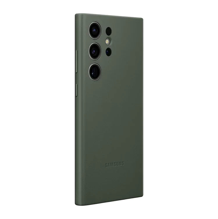 YG Cases | Samsung Galaxy S24 Ultra Leather Case Slim Profile - Green