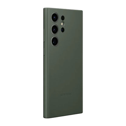 YG Cases | Samsung Galaxy S24 Ultra Leather Case Slim Profile - Green