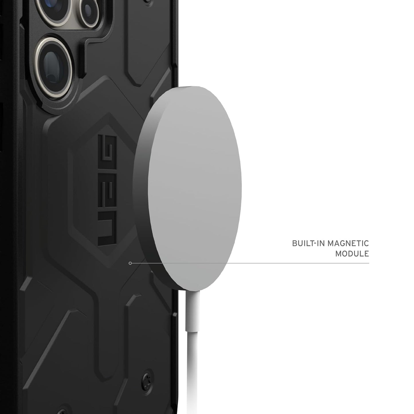 Samsung Galaxy S24 Ultra Pathfinder Series Ragged Armor Protective MagSafe Case - Black
