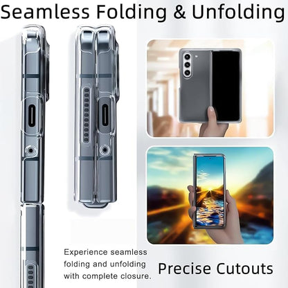 Samsung Galaxy Z Fold6 Cristal Clear Transparent Case with S Pen - Clear
