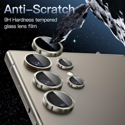 Samsung Galaxy S24 Ultra Camera Lens Glass Protector with Metal Frame