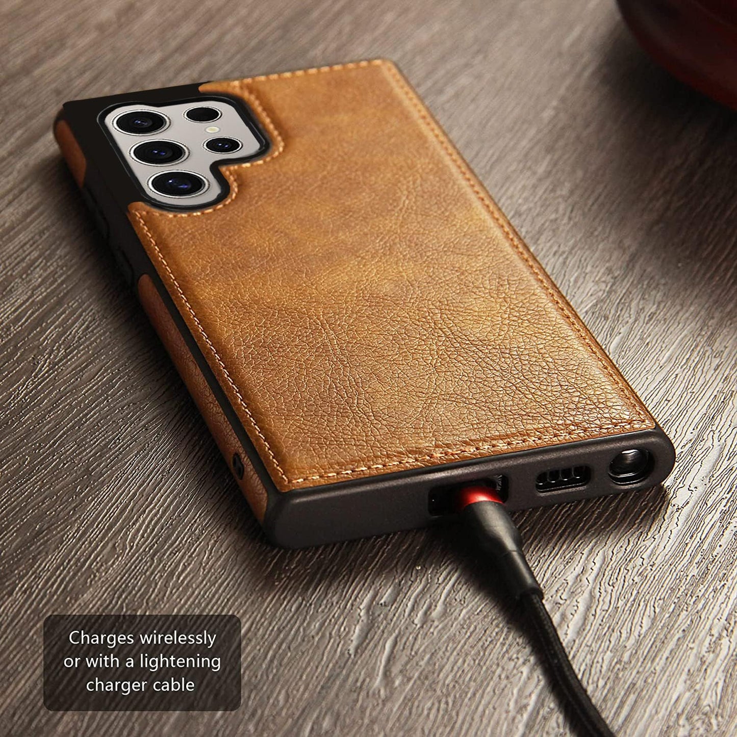 Samsung Galaxy S24 Ultra Leather Case