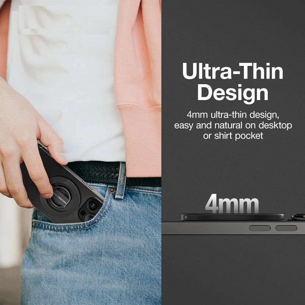 TITAN MAG MAGNETIC GRIP MAGSAFE RING (Black)
