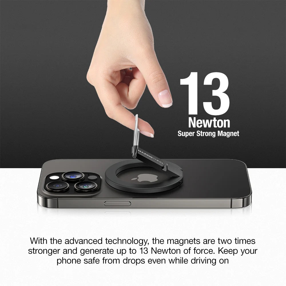 TITAN MAG MAGNETIC GRIP MAGSAFE RING (Black)
