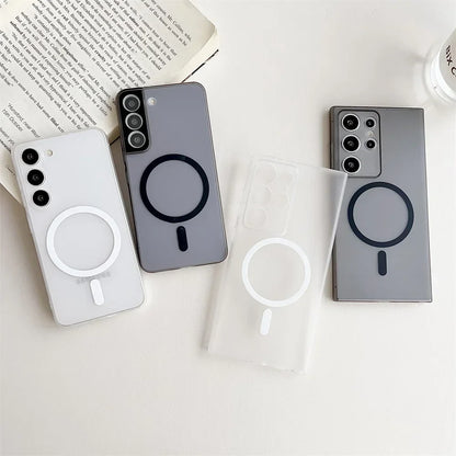 Samsung Galaxy S24 Ultra Paper Thin Case with MagSafe - Smoke Black