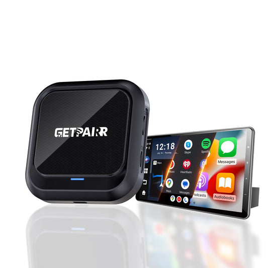 Galaxy GetPairr AI Box 2.0 (compatible with all cars ) , Android 13 ,8 Gb ram ,  128 Gb storage, Wireless | Carplay Android Auto 3 in 1