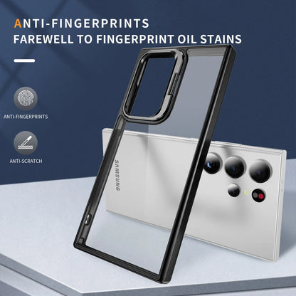 Samsung Galaxy S24 Ultra Camera Metal Stand Shockproof Case