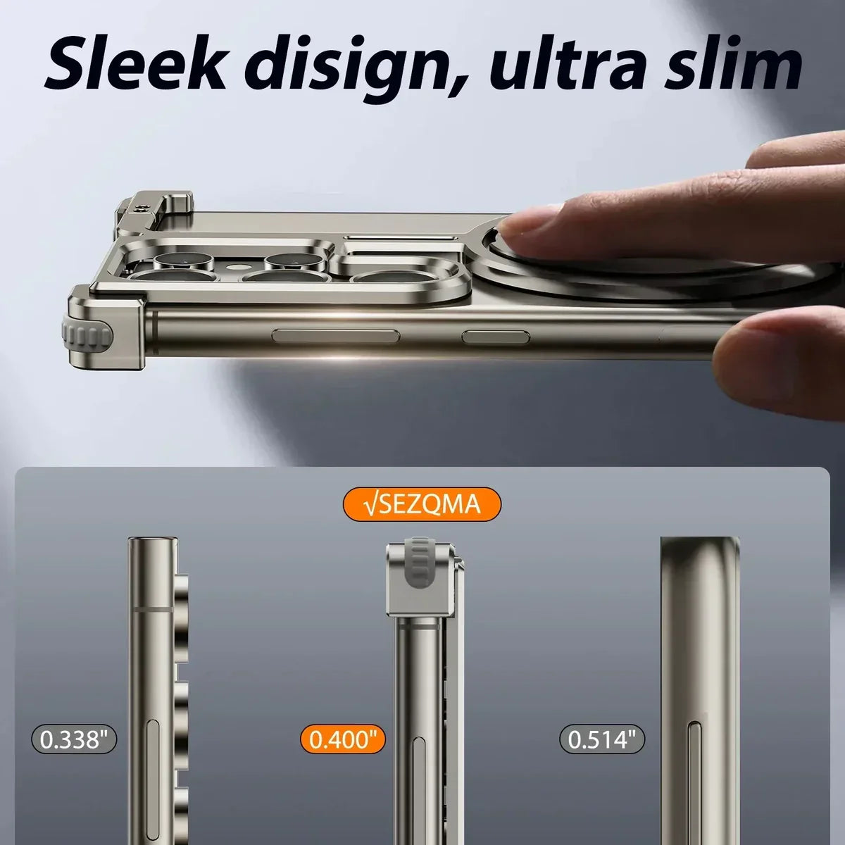 Exclusive Luxury Minimal Samsung Case