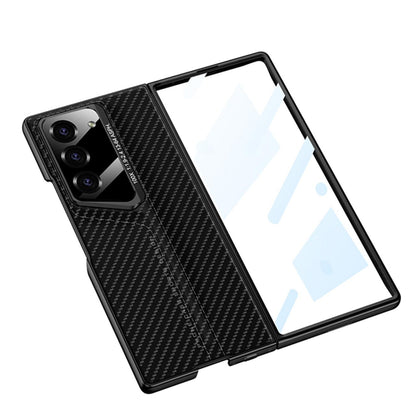 Full Protection Leather Case & Screen Glass For Galaxy Z Fold