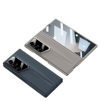 Full Protection Leather Case & Screen Glass For Galaxy Z Fold