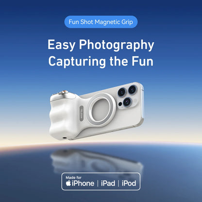 GCC Fun Shot Magnetic Phone Grip | Shooting Aid for Apple, Xiaomi, OnePlus & More