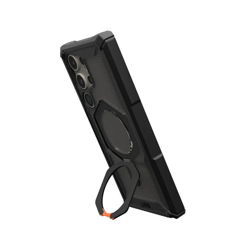 Samsung Galaxy S24 Ultra UAG Plasma XTE with MagSafe & Metal Kickstand - Ash Black
