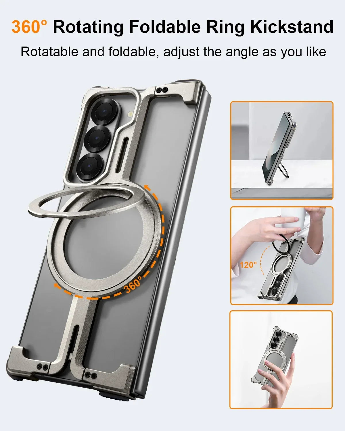 Frameless Metal Bumper Case