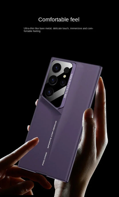 Samsung Galaxy S24 Ultra Luxury Blade Design PC Shockproof Case - Purple