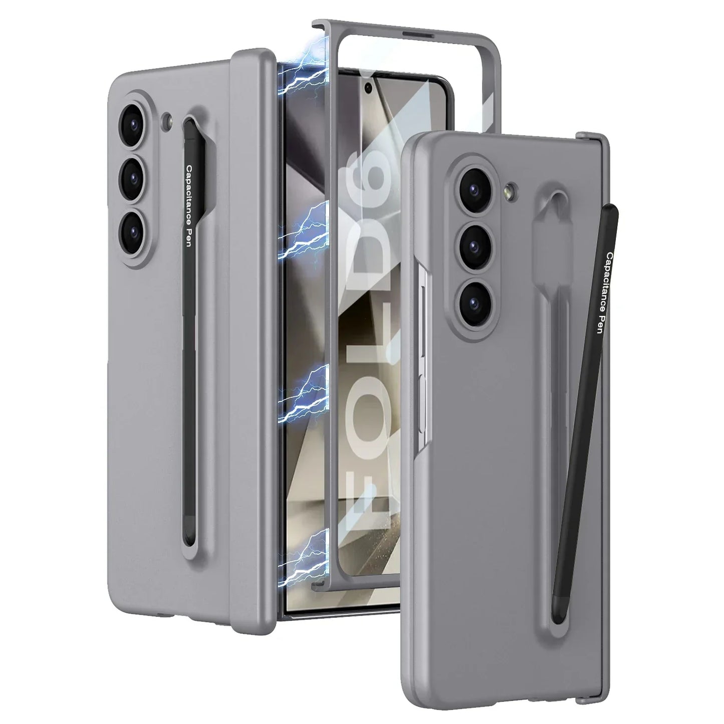 Shockproof Case Touch Pen & Screen Protector Galaxy Z Fold