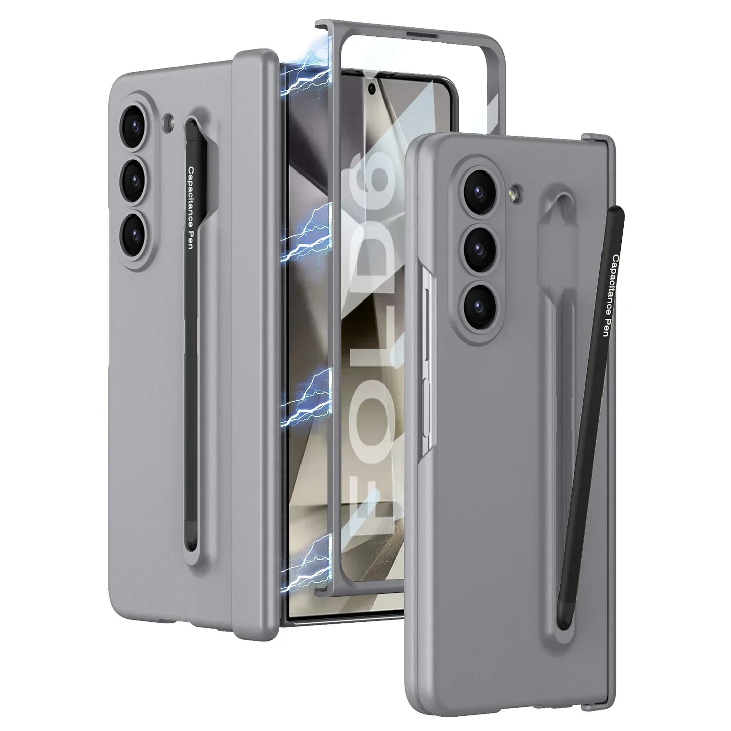 Shockproof Case Touch Pen & Screen Protector Galaxy Z Fold