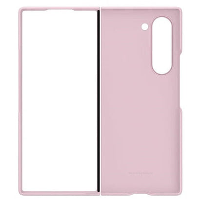Samsung Galaxy Z Fold6 Slim Skin Feel S Pen Case with Front Glass Protection & Stylus - Pink