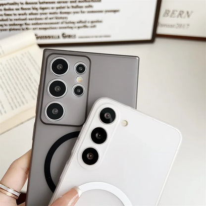 Samsung Galaxy S24 Ultra Paper Thin Case with MagSafe - Smoke Black