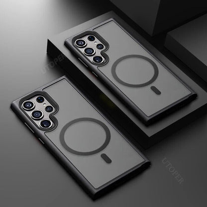 Samsung Galaxy S24 Ultra Hybrid Matte Case with Magsafe