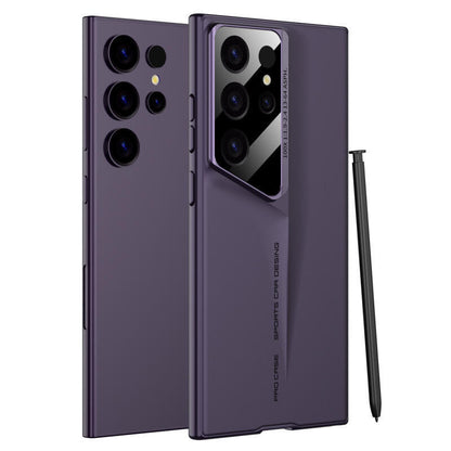 Samsung Galaxy S24 Ultra Luxury Blade Design PC Shockproof Case - Purple
