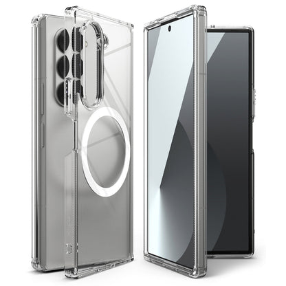 Samsung Galaxy Z Fold6 Cristal Clear Magnetic Magsafe Case - Transparent